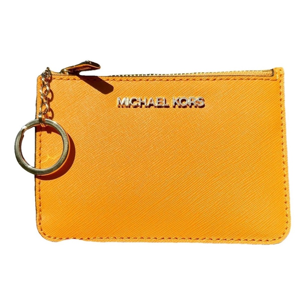 Michael Kors Orange Jet Setter SM Wallet